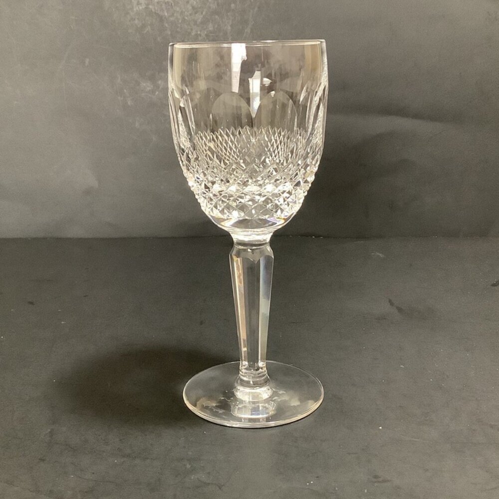 WATERFORD COLLEEN TALL STEM 1 Claret Wine 6-1/2" Tall 4 Oz Ex Unused Condition!